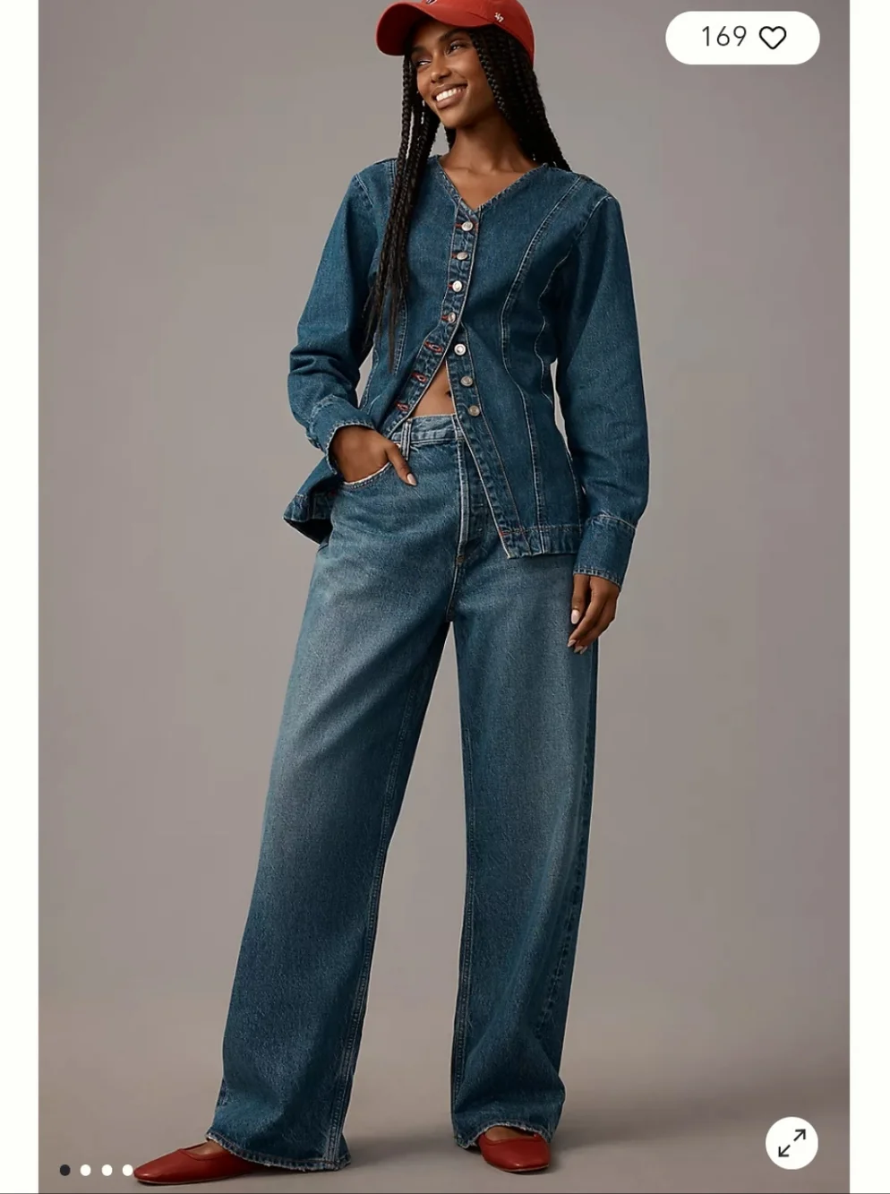 Agolde Low Slung Baggy Jeans - Picture 4 of 12